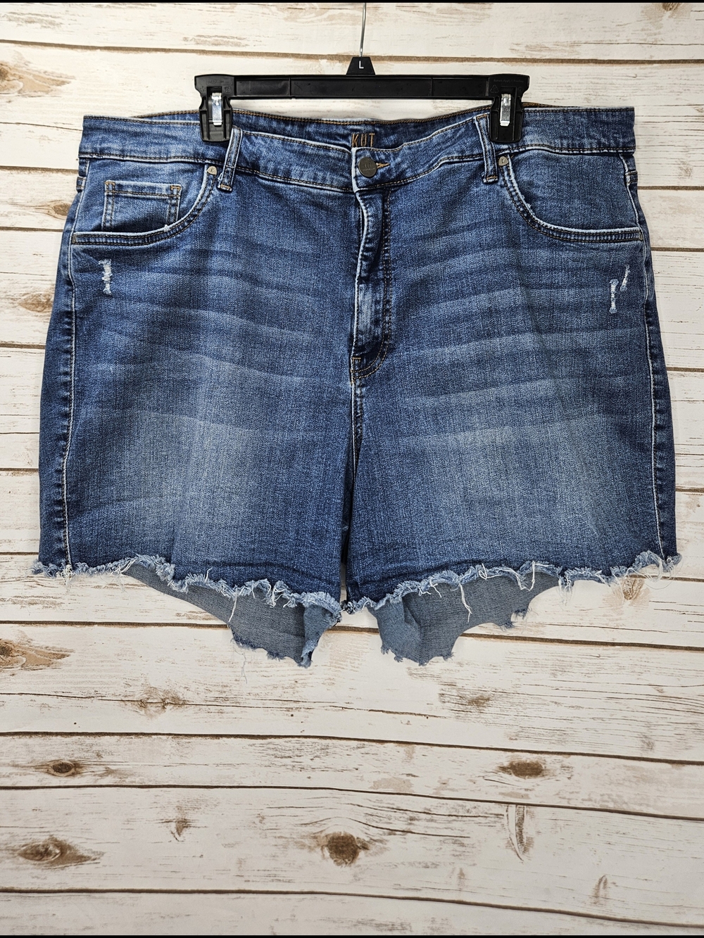 KUT from the Kloth High Rise Short Jeans Size 22W